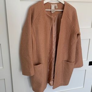 Forever 21 Long Wool Coat US Size M
